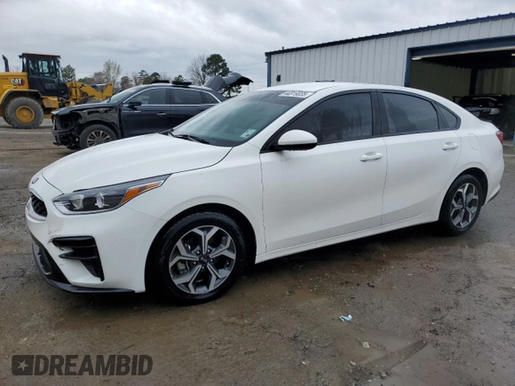 2021 Kia Forte LXS with VIN 3KPF24AD0ME314855, listed as a Copart auction lot 44819035 with 60,317 mi miles and Salvage Title. Bid and sale history available at carsss.com. Image 1.