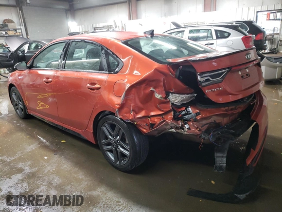 2020 Kia Forte GT-Line with VIN 3KPF34AD3LE165062, listed as a Copart auction lot 73726963 with 31,998 mi miles and Salvage Title. Bid and sale history available at carsss.com. Image 2.