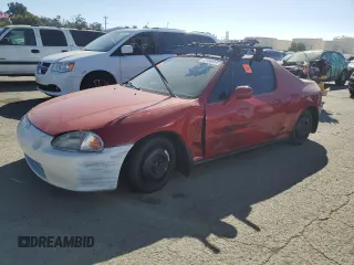 1993 Honda del Sol Si with VIN JHMEH6267PS009746, listed as a Copart auction lot 73194054 with 130,177 mi miles and Salvage Title. Bid and sale history available at carsss.com. Image 1.