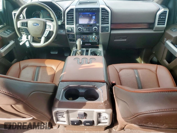 2020 Ford F-150 XL with VIN 1FTEW1E47LFC04396, listed as a Copart auction lot 48570105 with 97,411 mi miles and Salvage Title. Bid and sale history available at DreamBid. Image 8.