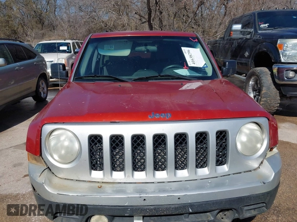 2010 Jeep Patriot Sport with VIN 1J4NT2GA3AD518535, listed as a IAAI auction lot 41638296 with 229,435 mi miles. Bid and sale history available at carsss.com. Image 6.