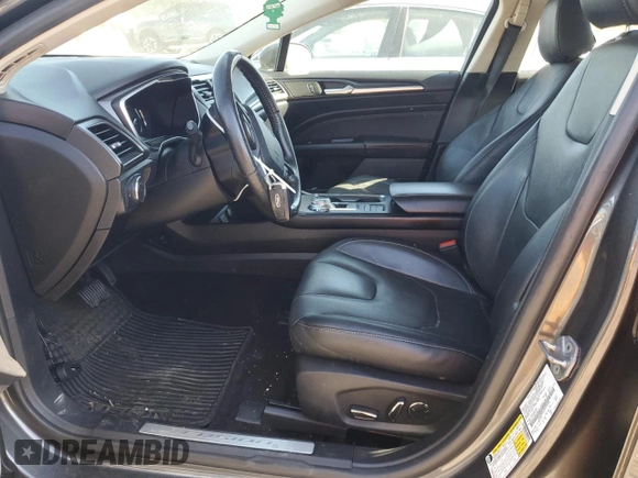 2020 Ford Fusion Titanium with VIN 3FA6P0SU4LR172158, listed as a Copart auction lot 55607325 with 53,766 mi miles and Salvage title. Bid and sale history available at DreamBid. Image 7.