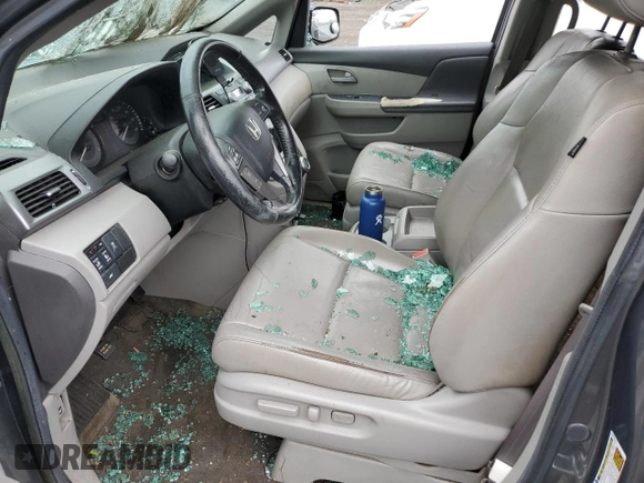 2013 Honda Odyssey EX-L with VIN 5FNRL5H6XDB036239, listed as a Copart auction lot 56377435 with Not provided miles and Salvage title. Bid and sale history available at DreamBid. Image 7.