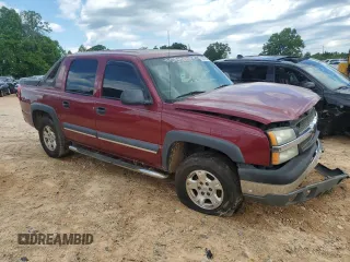 2004 Chevrolet Avalanche Z71 with VIN 3GNEK12T64G128524, listed as a Copart auction lot 55747655 with 501,677 mi miles and Salvage title. Bid and sale history available at DreamBid. Image 4.
