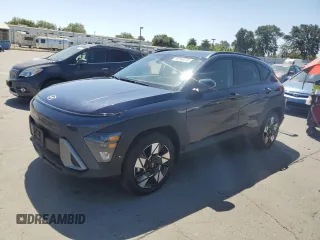 2024 Hyundai Kona SEL with VIN KM8HB3AB7RU077531, listed as a Copart auction lot 59188735 with 27,327 mi miles and Clean title. Bid and sale history available at DreamBid. Image 1.
