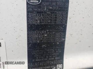 2023 Land Rover Discovery S R-Dynamic with VIN SALRT4EU7P2480305, listed as a Copart auction lot 68669674 with 16,511 mi miles and Salvage Title. Bid and sale history available at DreamBid. Image 15.