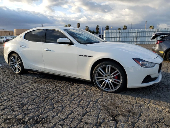 2017 Maserati Ghibli with VIN ZAM57XSAXH1198619, listed as a Copart auction lot 44997815 with 82,967 mi miles and Clean title. Bid and sale history available at DreamBid. Image 4.