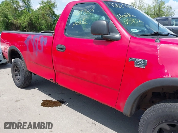 2000 Ford F-150 XL with VIN 1FTPF18LXYNA72484, listed as a IAAI auction lot 42187405 with 233,334 mi miles and . Bid and sale history available at DreamBid. Image 14.