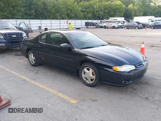2002 Chevrolet Monte Carlo SS with VIN 2G1WX15K729378663, listed as a IAAI auction lot 42743303 with 185,780 mi miles and . Bid and sale history available at DreamBid. Image 1.