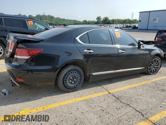 2017 Lexus LS 460 z VIN JTHCL5EF7H5029023, wystawiony jako Copart lot #62586564 z przebiegiem Nie podano mil oraz Czysty tytuł • Clean title. Historia ofert i sprzedaży dostępna na DreamBid. Obrazek 3.