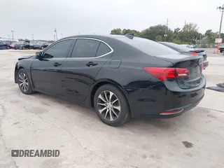 2015 Acura TLX with VIN 19UUB1F34FA012367, listed as a IAAI auction lot 41395618 with 120,786 mi miles. Bid and sale history available at carsss.com. Image 3.
