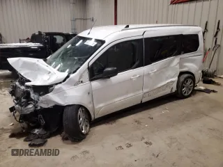 2019 Ford Transit Connect XLT with VIN NM0GS9F23K1406175, listed as a Copart auction lot 50391135 with 6,017 mi miles and Non repairable. Bid and sale history available at DreamBid. Image 1.