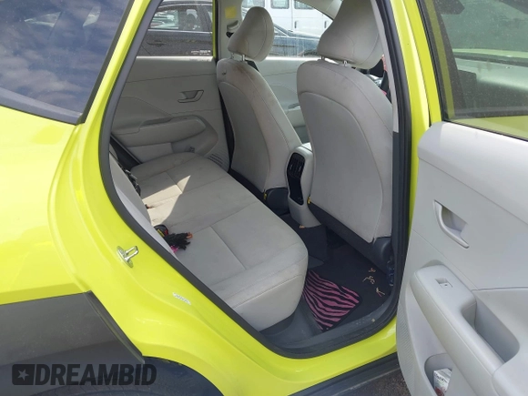 2024 Hyundai Kona SEL with VIN KM8HBCAB1RU090307, listed as a IAAI auction lot 41757473 with 10,112 mi miles and . Bid and sale history available at DreamBid. Image 8.