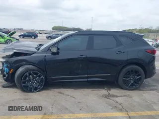 2023 Chevrolet Blazer RS with VIN 3GNKBKRS0PS225810, listed as a IAAI auction lot 42115702 with 36,393 mi miles and . Bid and sale history available at DreamBid. Image 14.