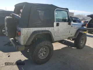 2003 Jeep Wrangler X with VIN 1J4FA39S63P304582, listed as a Copart auction lot 83576014 with 139,002 mi miles and Salvage Title. Bid and sale history available at carsss.com. Image 3.