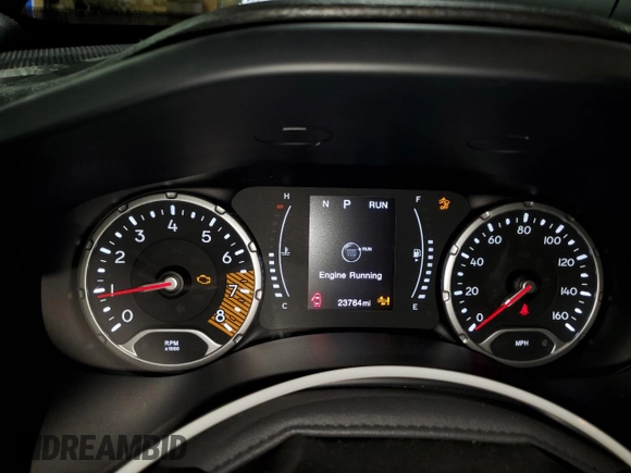 2023 Jeep Renegade Latitude with VIN ZACNJDB16PPP68504, listed as a Copart auction lot 61209555 with 23,764 mi miles and Clean title. Bid and sale history available at DreamBid. Image 9.