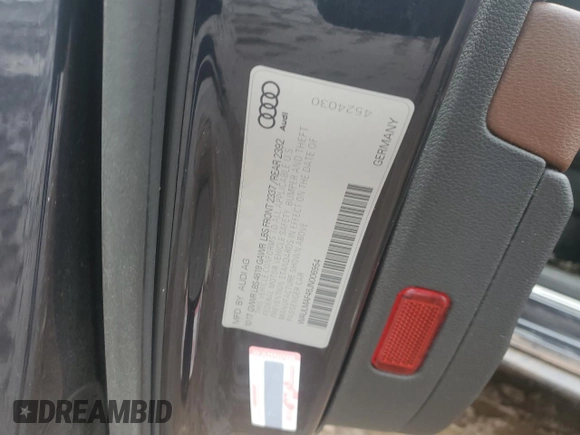 2018 Audi A4 Premium Plus z VIN WAULMAF46JN006954, wystawiony jako Copart lot #44531065 z przebiegiem 86 121 mil mil oraz Szkoda całkowita • Salvage title. Historia ofert i sprzedaży dostępna na DreamBid. Obrazek 12.