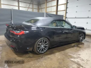 2024 BMW 4 Series 430i z VIN WBA23AT01RCP59248, wystawiony jako Copart lot #46714575 z przebiegiem 34 623 mil mil oraz Tytuł czysty. Historia ofert i sprzedaży dostępna na DreamBid. Obrazek 3.