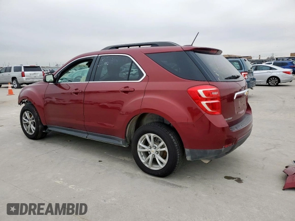 2017 Chevrolet Equinox LT with VIN 2GNALCEK9H6203695, listed as a Copart auction lot 46332975 with 129,781 mi miles and Salvage Title. Bid and sale history available at DreamBid. Image 2.