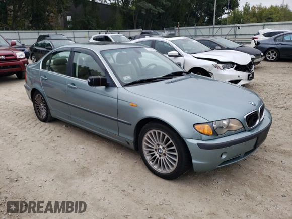 2003 BMW 3 Series 330xi with VIN WBAEW53463PG21285, listed as a Copart auction lot 72724944 with 193,580 mi miles and Clean Title. Bid and sale history available at carsss.com. Image 4.