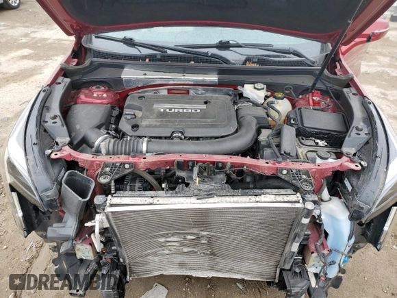 2019 Cadillac XT4 FWD Sport with VIN 1GYFZER46KF154063, listed as a Copart auction lot 49895895 with 51,725 mi miles and Salvage Title. Bid and sale history available at DreamBid. Image 11.