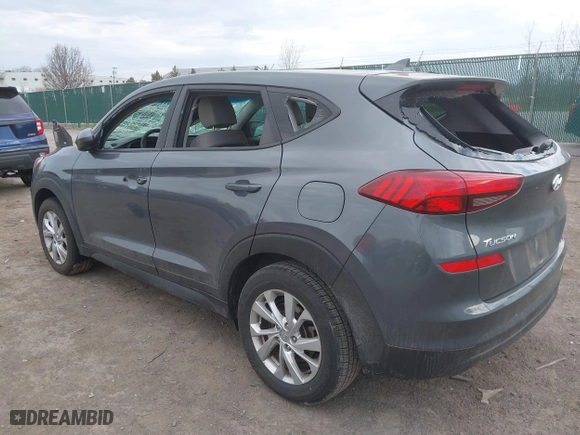 2019 Hyundai Tucson SE with VIN KM8J23A48KU923772, listed as a IAAI auction lot 42069850 with 57,692 mi miles. Bid and sale history available at carsss.com. Image 3.