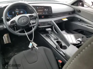 2025 Hyundai Elantra SEL Sport with VIN KMHLM4DG4SU870776, listed as a Copart auction lot 45567365 with 3,475 mi miles and Salvage Title. Bid and sale history available at carsss.com. Image 8.