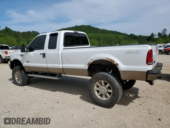 2006 Ford F-250 XL with VIN 1FTSX21P56ED46519, listed as a Copart auction lot 57041415 with 193,834 mi miles and Non repairable. Bid and sale history available at DreamBid. Image 2.