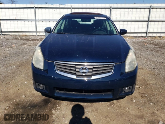 2007 Nissan Maxima 3.5 SE with VIN 1N4BA41E07C827776, listed as a Copart auction lot 86473474 with 167,047 mi miles and Salvage Title. Bid and sale history available at carsss.com. Image 5.