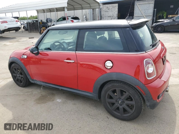 2012 MINI Hardtop S with VIN WMWSV3C58CT386122, listed as a Copart auction lot 55184865 with 92,156 mi miles and Clean Title. Bid and sale history available at DreamBid. Image 2.