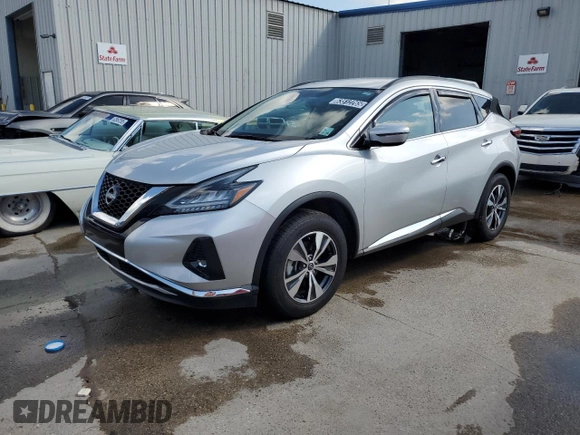 2023 Nissan Murano SV with VIN 5N1AZ2BJ2PC108202, listed as a Copart auction lot 63512265 with 48,399 mi miles and Clean title. Bid and sale history available at DreamBid. Image 1.