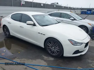 2015 Maserati Ghibli z VIN ZAM57XSA3F1154376, wystawiony jako IAAI lot #42373053 z przebiegiem 81 523 mil mil oraz . Historia ofert i sprzedaży dostępna na DreamBid. Obrazek 1.