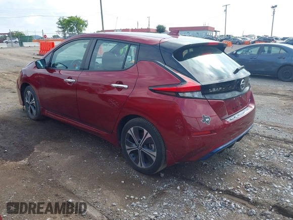 2022 Nissan LEAF SV Plus with VIN 1N4BZ1CV0NC550614, listed as a IAAI auction lot 42730366 with 23,416 mi miles and . Bid and sale history available at DreamBid. Image 14.