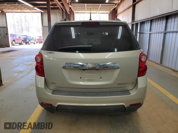 2012 Chevrolet Equinox LT w/2LT with VIN 2GNFLNEK6C6115746, listed as a Copart auction lot 49591495 with 180,678 mi miles and Salvage Title. Bid and sale history available at carsss.com. Image 6.