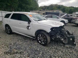2020 Dodge Durango GT with VIN 1C4RDJDG3LC261196, listed as a Copart auction lot 67915994 with 92,313 mi miles and Salvage title. Bid and sale history available at DreamBid. Image 4.