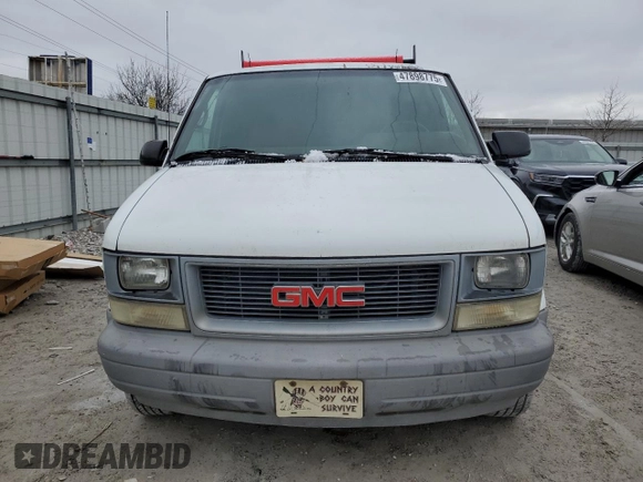 1995 GMC Safari Cargo with VIN 1GTDM19W6SB504983, listed as a Copart auction lot 47898775 with 440,250 mi miles and Salvage Title. Bid and sale history available at carsss.com. Image 5.