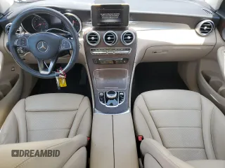 2019 Mercedes-Benz GLC 300 with VIN WDC0G4JB5KF614670, listed as a Copart auction lot 62017055 with 56,575 mi miles and Salvage title. Bid and sale history available at DreamBid. Image 8.