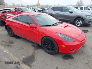 2003 Toyota Celica GT with VIN JTDDR32TX30150105, listed as a IAAI auction lot 41342726 with 147,735 mi miles. Bid and sale history available at carsss.com. Image 1.