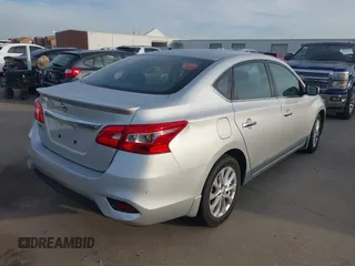 2017 Nissan Sentra S with VIN 3N1AB7AP7HY383989, listed as a IAAI auction lot 38243886 with 109,338 mi miles. Bid and sale history available at carsss.com. Image 4.