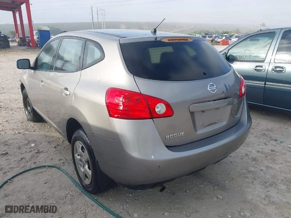 2009 Nissan Rogue SL with VIN JN8AS58V09W447647, listed as a IAAI auction lot 41516519 with 172,516 mi miles. Bid and sale history available at carsss.com. Image 3.