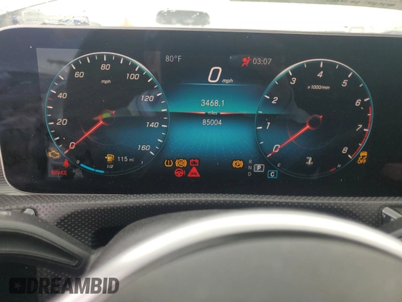2019 Mercedes-Benz A 220 with VIN WDD3G4EB9KW025267, listed as a Copart auction lot 51281345 with 85,004 mi miles and Clean Title. Bid and sale history available at DreamBid. Image 9.