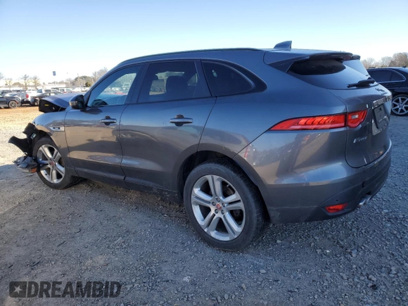 2017 Jaguar F-Pace 20d R-Sport with VIN SADCL2BN9HA085830, listed as a Copart auction lot 89184865 with 158,739 mi miles and Salvage Title. Bid and sale history available at DreamBid. Image 2.