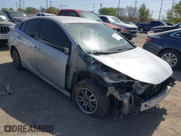 2017 Toyota Prius Two with VIN JTDKARFU9H3037028, listed as a IAAI auction lot 41808283 with 147,617 mi miles. Bid and sale history available at carsss.com. Image 1.