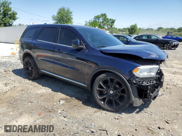 2018 Dodge Durango SXT with VIN 1C4RDJAG4JC161335, listed as a Copart auction lot 57243095 with 74,690 mi miles and Salvage title. Bid and sale history available at DreamBid. Image 4.
