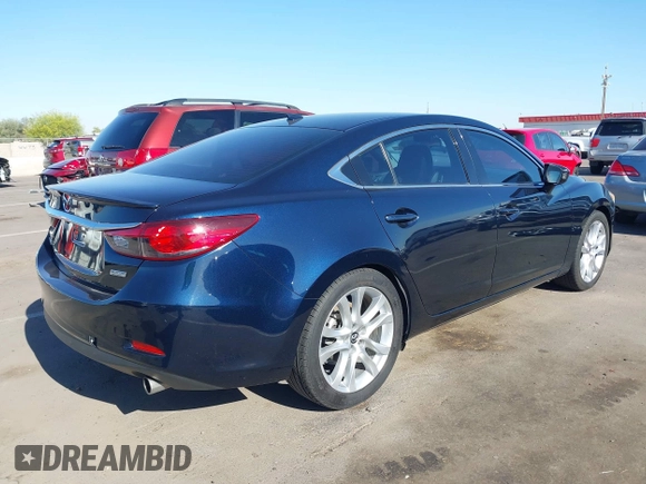 2015 Mazda 6 i Touring with VIN JM1GJ1V61F1170532, listed as a IAAI auction lot 42078436 with 154,630 mi miles and . Bid and sale history available at DreamBid. Image 4.