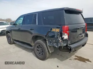 2019 Chevrolet Tahoe Commercial with VIN 1GNLCDEC4KR308468, listed as a Copart auction lot 43573795 with 59,660 mi miles and Salvage title. Bid and sale history available at DreamBid. Image 2.