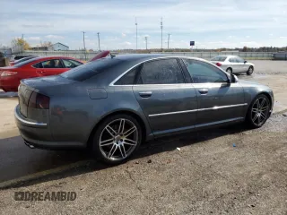 2008 Audi S8 z VIN WAUPN94E28N003150, wystawiony jako Copart lot #78130114 z przebiegiem 126 063 mil mil oraz Szkoda całkowita • Salvage title. Historia ofert i sprzedaży dostępna na DreamBid. Obrazek 3.