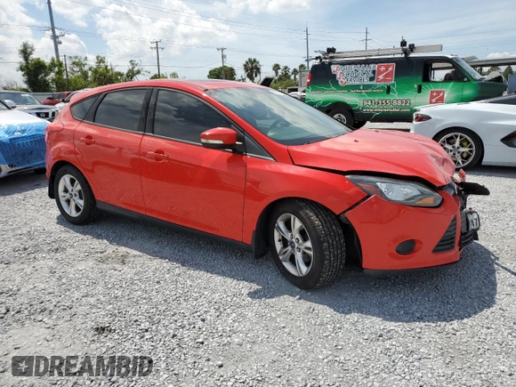 2013 Ford Focus SE with VIN 1FADP3K22DL361933, listed as a Copart auction lot 50592095 with 143,762 mi miles and Salvage Title. Bid and sale history available at carsss.com. Image 4.