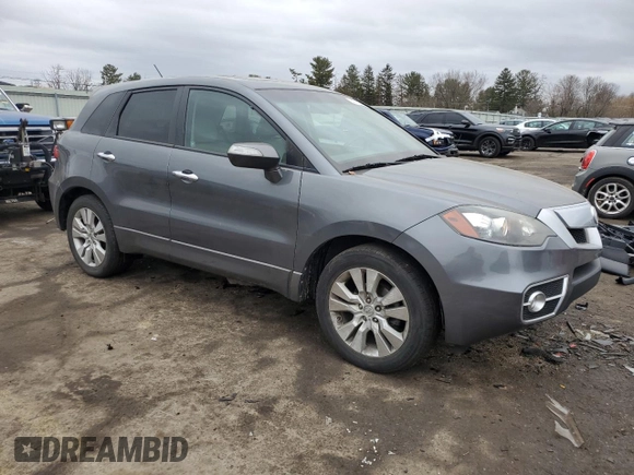 2010 Acura RDX with VIN 5J8TB1H23AA007671, listed as a Copart auction lot 47977105 with 191,215 mi miles and Salvage Title. Bid and sale history available at carsss.com. Image 4.