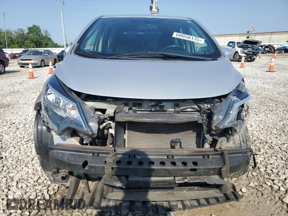 2017 Nissan Note SV with VIN 3N1CE2CP3HL358410, listed as a Copart auction lot 60050135 with 88,299 mi miles and Salvage title. Bid and sale history available at DreamBid. Image 5.